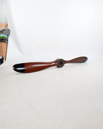 Vintage Style Wooden Aircraft Propeller with Metal Boss