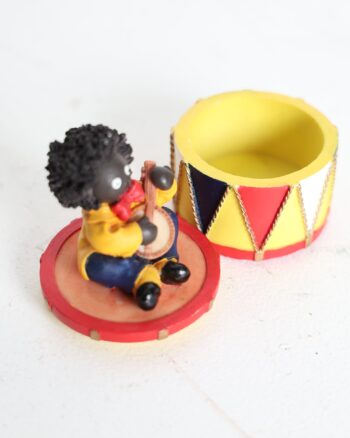 Regency Fine Arts Jolly Gollies Drum Shape Trinket Box