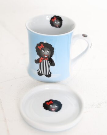 Leonardo Collection Fine China Mug and Lid Coaster Set