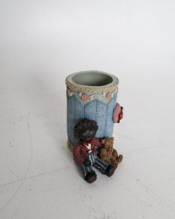 Shudehill Giftware Golliwog and Teddy Bear Novelty Pencil Pot