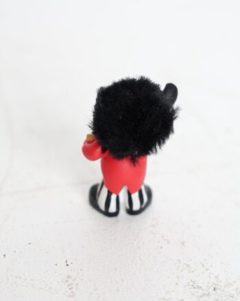 Vintage Golly Band Member Figurine with Synthetic Hair