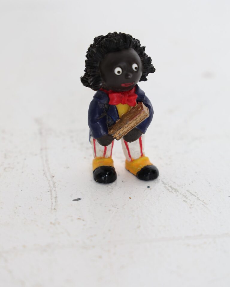 Robertson Style Collectable Golly Figurine with Harmonica