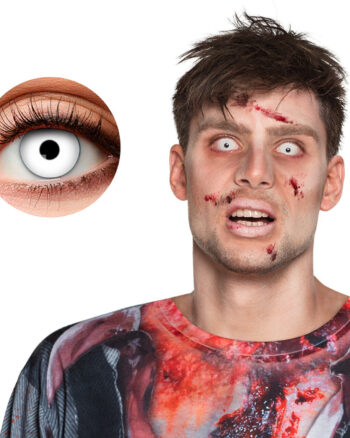 White Zombie Contact Lenses One Week Wear