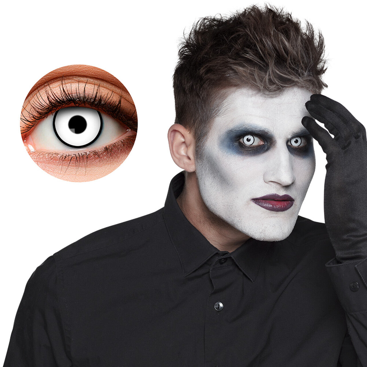 Maniac Contact Lenses One Week Halloween Costume Lenses