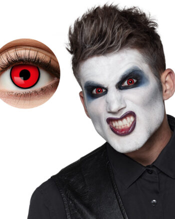 Red Freak Contact Lenses