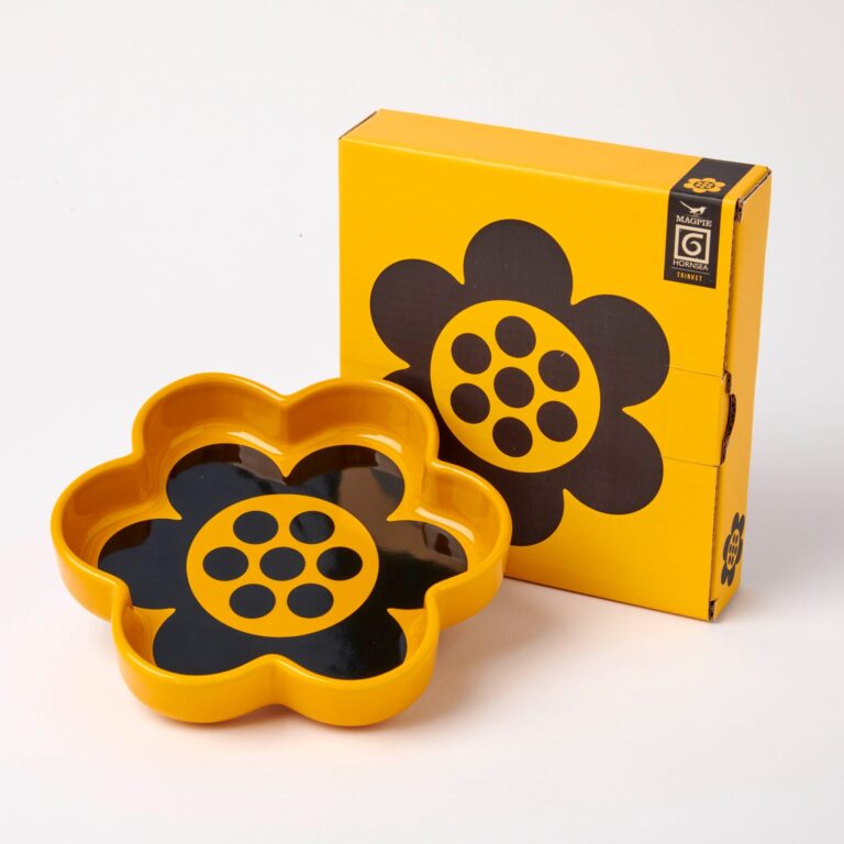 Magpie X Hornsea Flower Stoneware Trinket Tray
