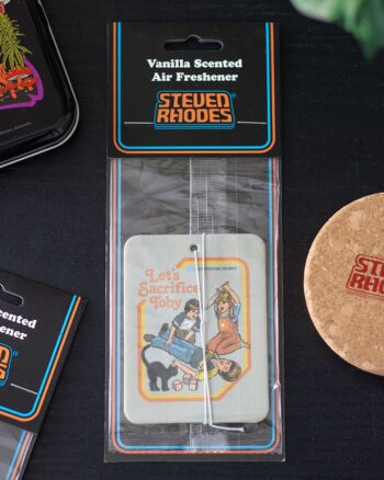 Let’s Sacrifice Toby Vanilla Air Freshener by Steven Rhodes