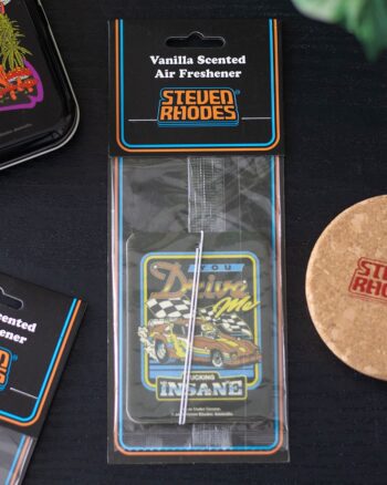 You Drive Me Insane Vanilla Air Freshener by Steven Rhodes