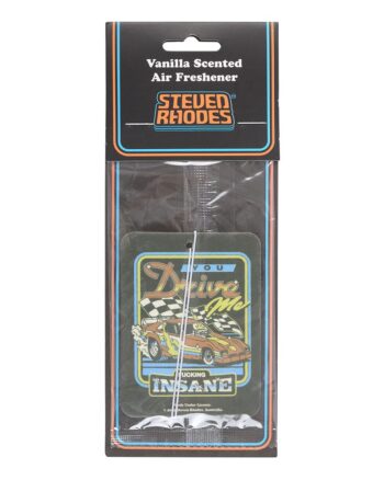 You Drive Me Insane Vanilla Air Freshener by Steven Rhodes