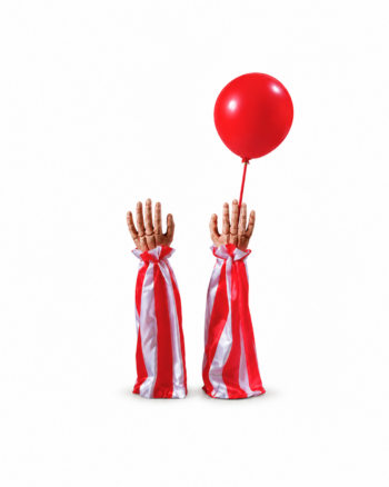 Creepy Clown Grave Breaker with Balloon – Assorted Colours