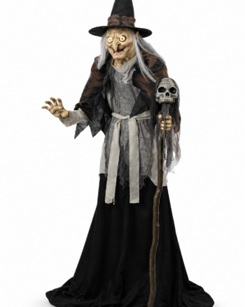 Lunging Haggard Witch Animated Figure