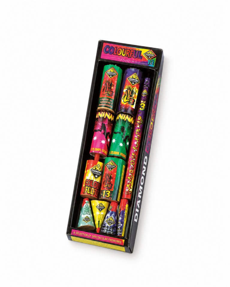Colourful 13 Fireworks by Diamond Fireworks