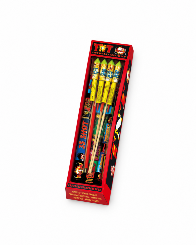 TNT 24 Fireworks Selection Box by Diamond Fireworks