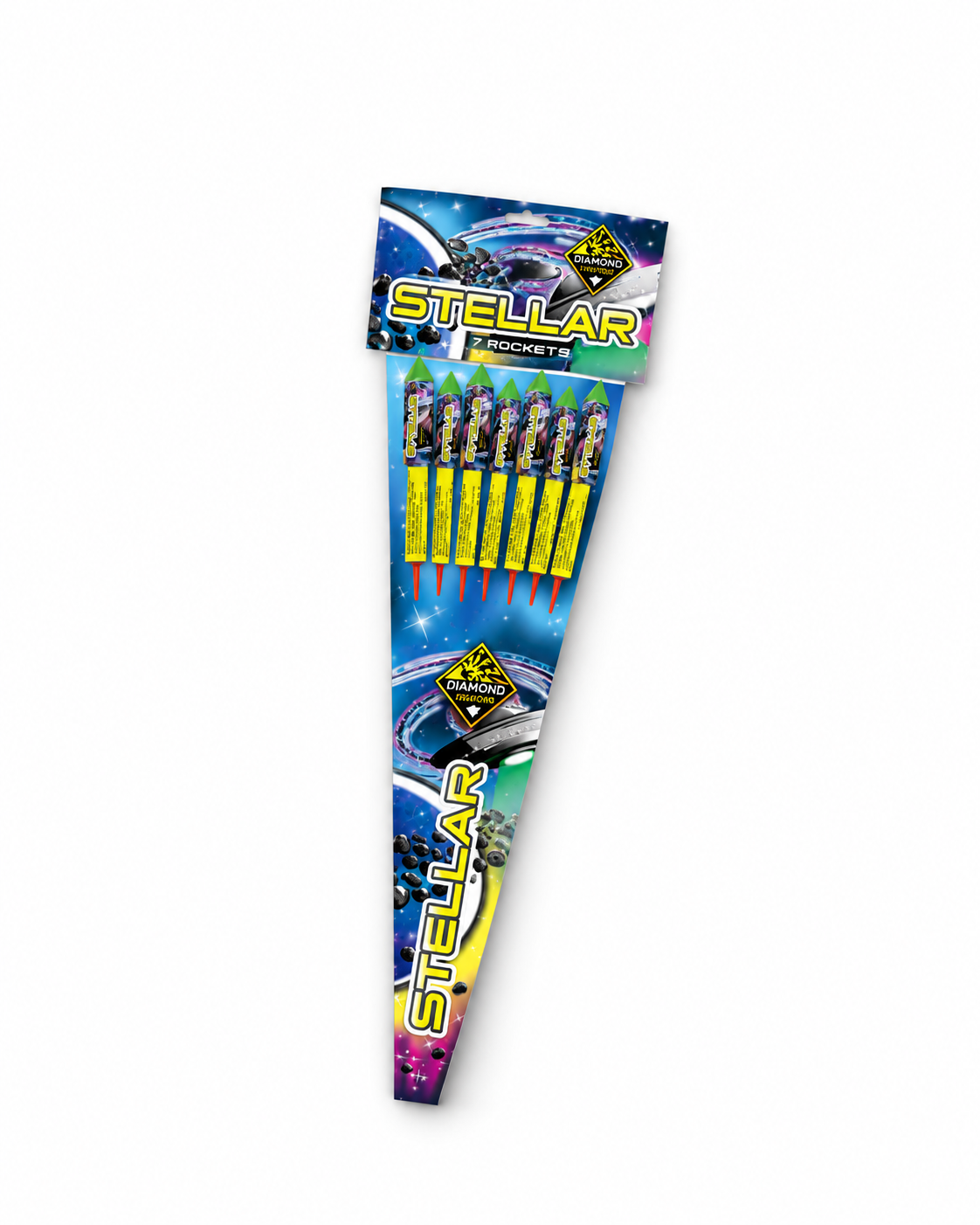 Stellar Rockets 7 Pack by Diamond Fireworks