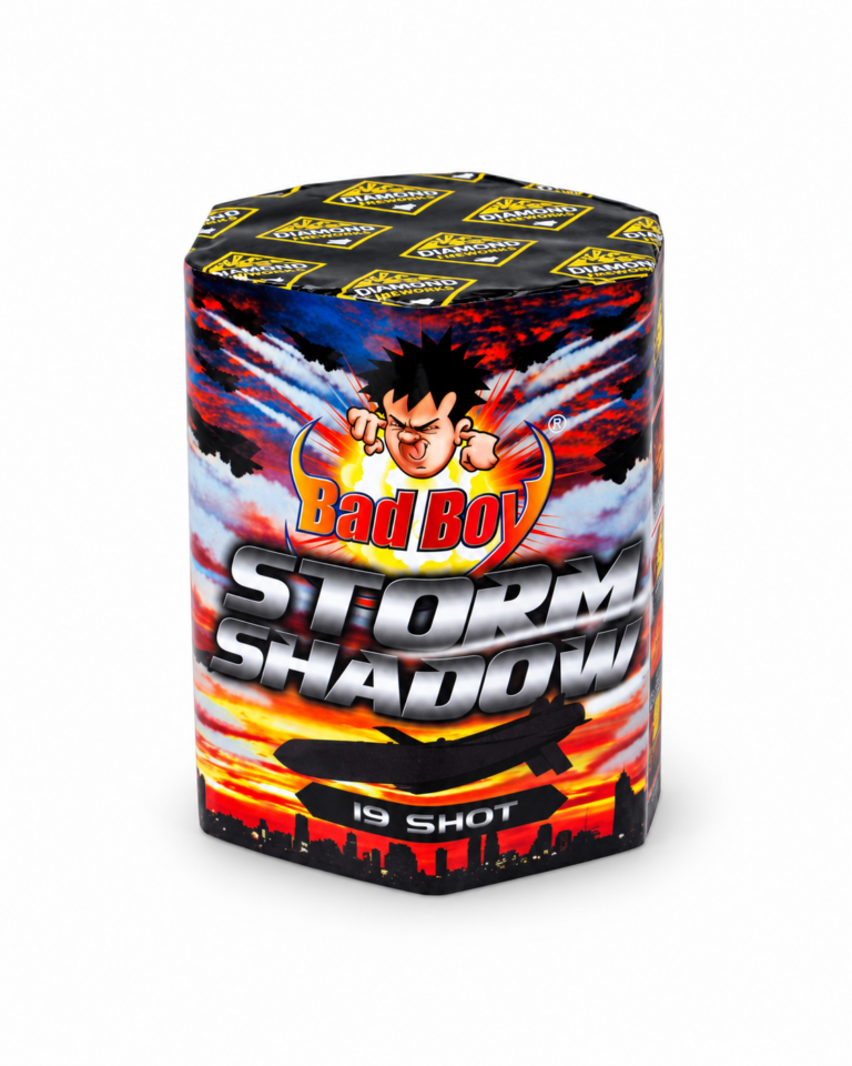 Bad Boy Storm Shadow 19 Shot Barrage by Diamond Fireworks