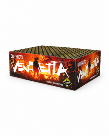 Vendetta 300 Shot Barrage by Diamond Fireworks