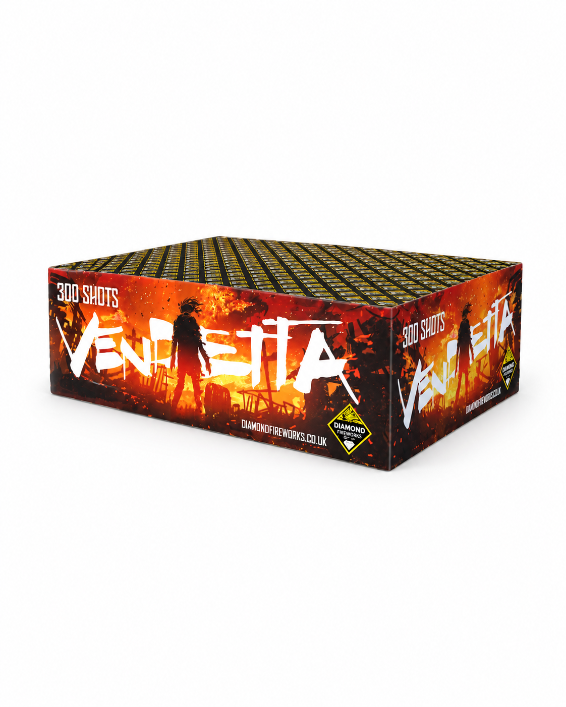 Vendetta 300 Shot Barrage by Diamond Fireworks