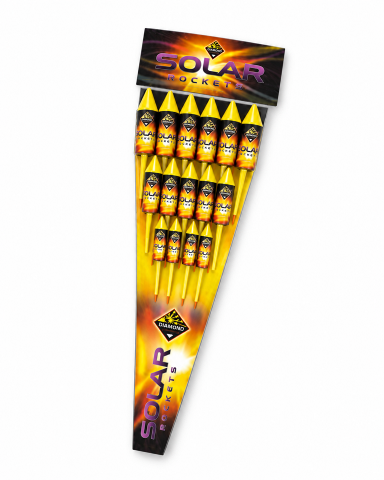 Solar 15 Rockets by Diamond Fireworks