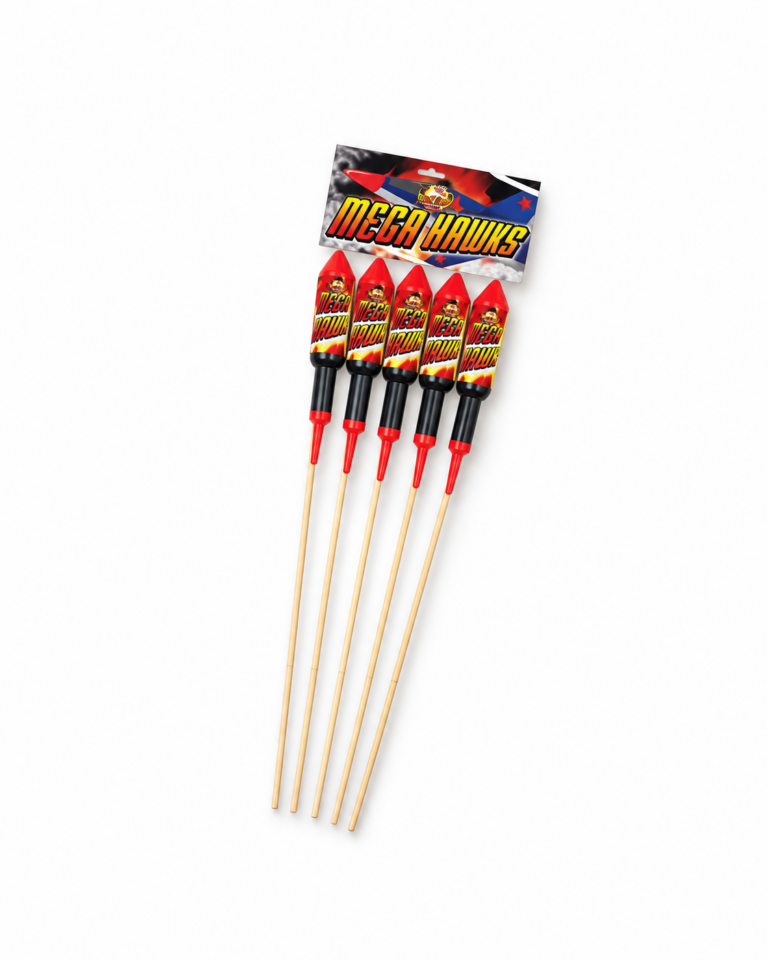 Mega Hawks 5 Rockets by Diamond Fireworks