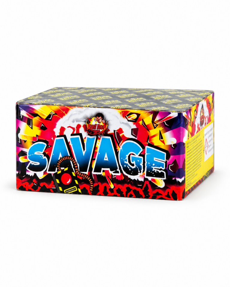 Savage 100 Shot Barrage by Diamond Fireworks
