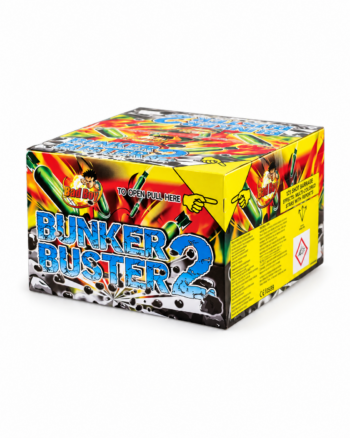 Bunker Buster 121 Shot Barrage by Diamond Fireworks