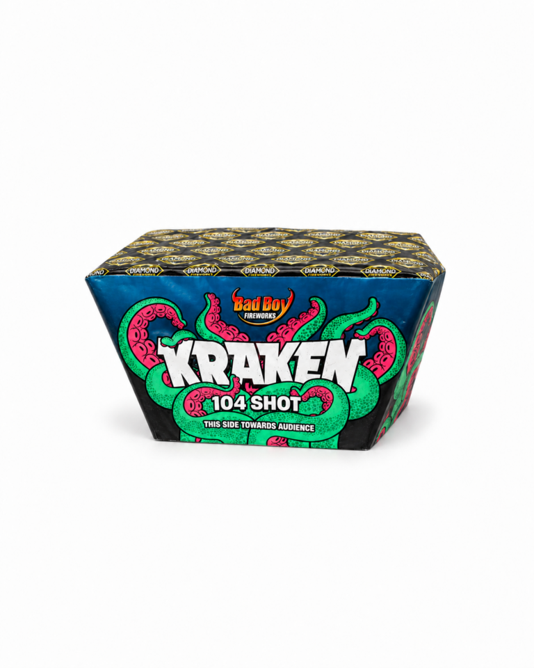 Kraken 104 Shot Barrage by Diamond Fireworks