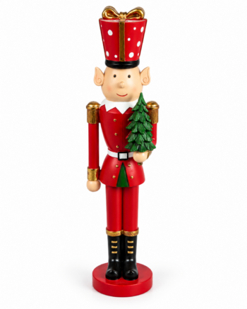 Christmas Elf Guard Figurine – Red or Green