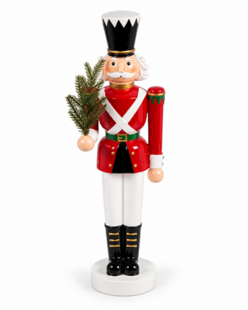 Christmas Soldier Figurine with Tree – 45cm