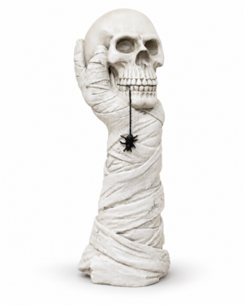 Mummy Hand Holding Skull Ornament – 36cm