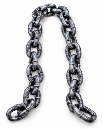 188cm Plastic Halloween Chain – 26 Links