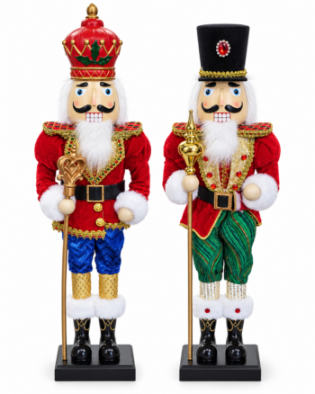 Wooden Christmas Toy Soldier – 60cm, Assorted Designs