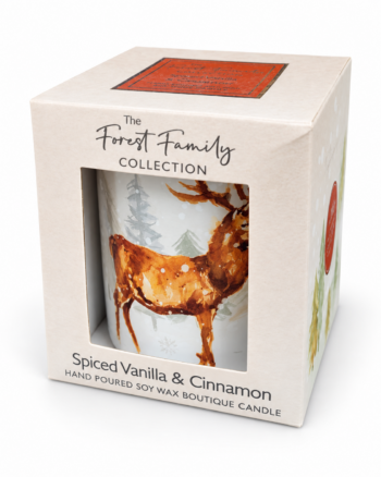 Forest Family Spiced Vanilla & Cinnamon Soy Wax Candle