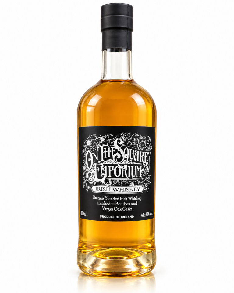 On The Square Emporium Irish Whiskey – 700ml, 43% ABV
