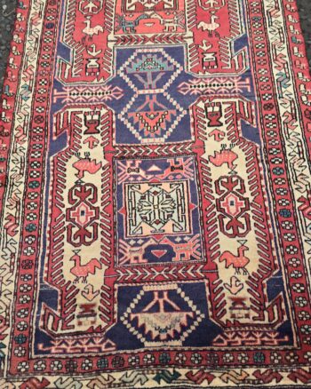 Handwoven Persian Hamadan Wool Runner Rug – JRJ37