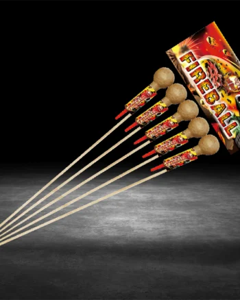 FIREBALL Ball Rockets 5 Pack by Diamond Fireworks