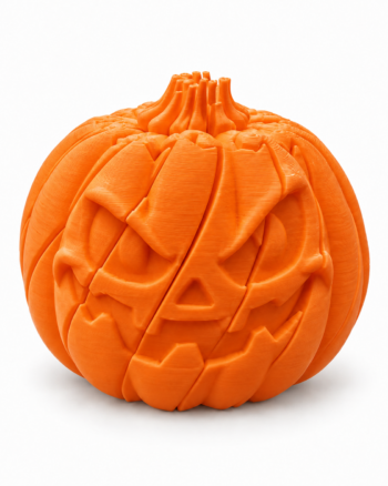 3D Printed Twist Pumpkin Fidget
