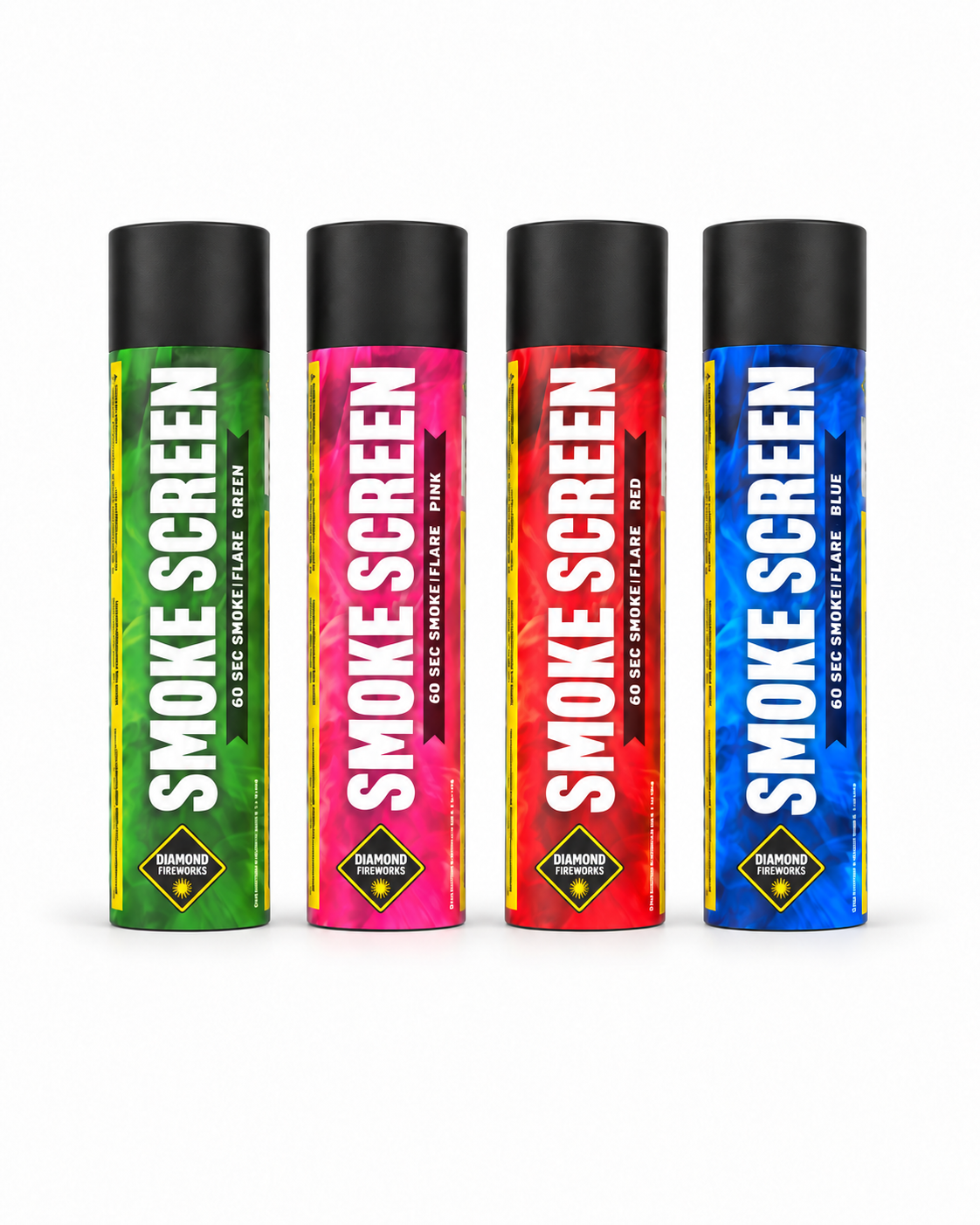 Smoke Screen 60 Second Coloured Smoke Flare by Diamond Fireworks