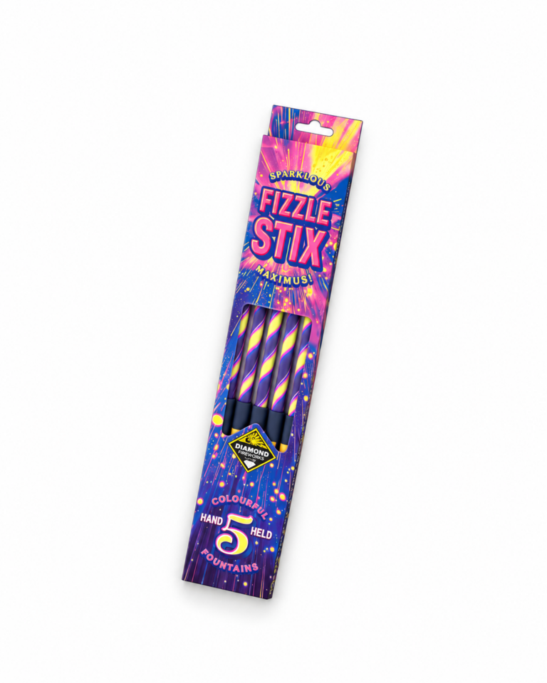 Colourful Fizzle Stix Sparklers