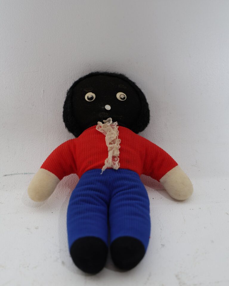 Vintage Fabric Golliwog Style Soft Toy Doll