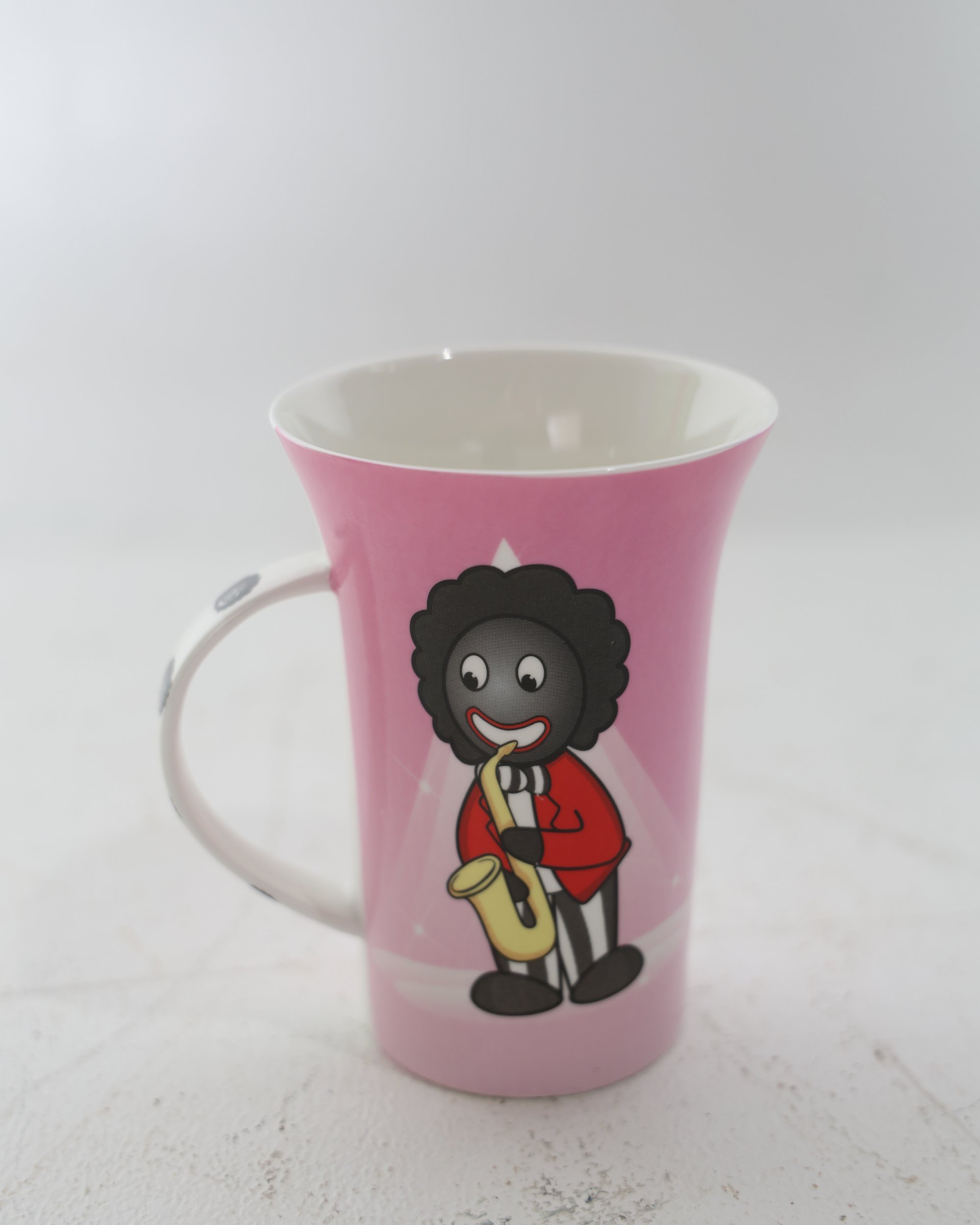 Leonardo Collection Golliwog Saxophone Player Pink Ceramic Mug