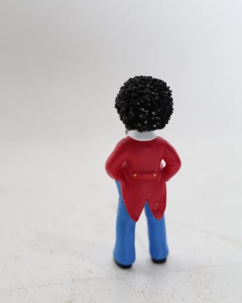 Vintage Style Golly Toy Figurine in Red Jacket and Blue Trousers