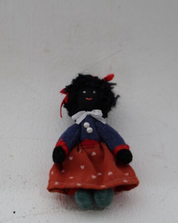 Small Traditional Fabric Golly Doll