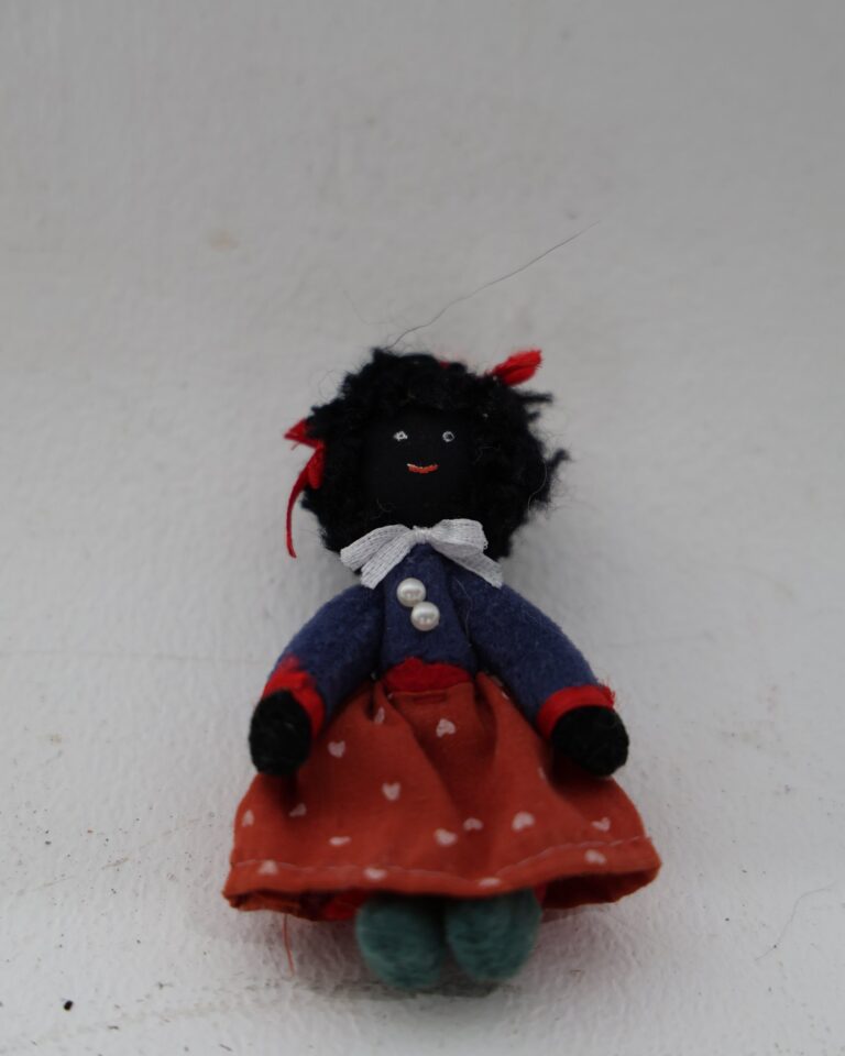 Small Traditional Fabric Golly Doll