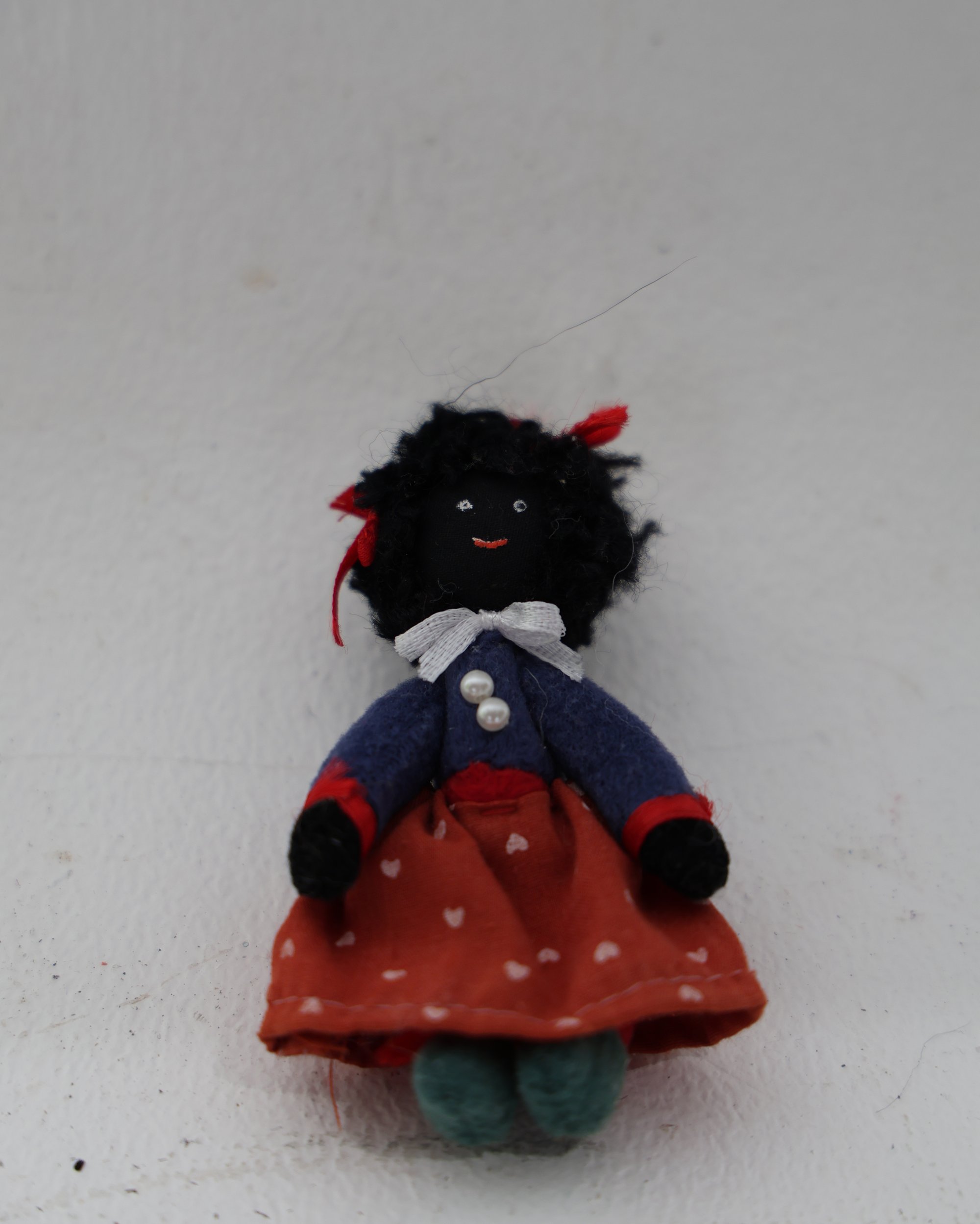 Small Traditional Fabric Golly Doll