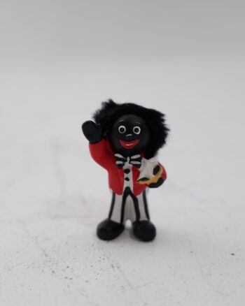 Vintage Style Golly Toy Figure with Red Jacket