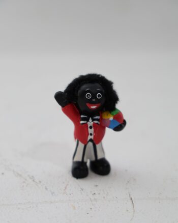 Vintage Robertson Golly Figurine Holding Beach Ball
