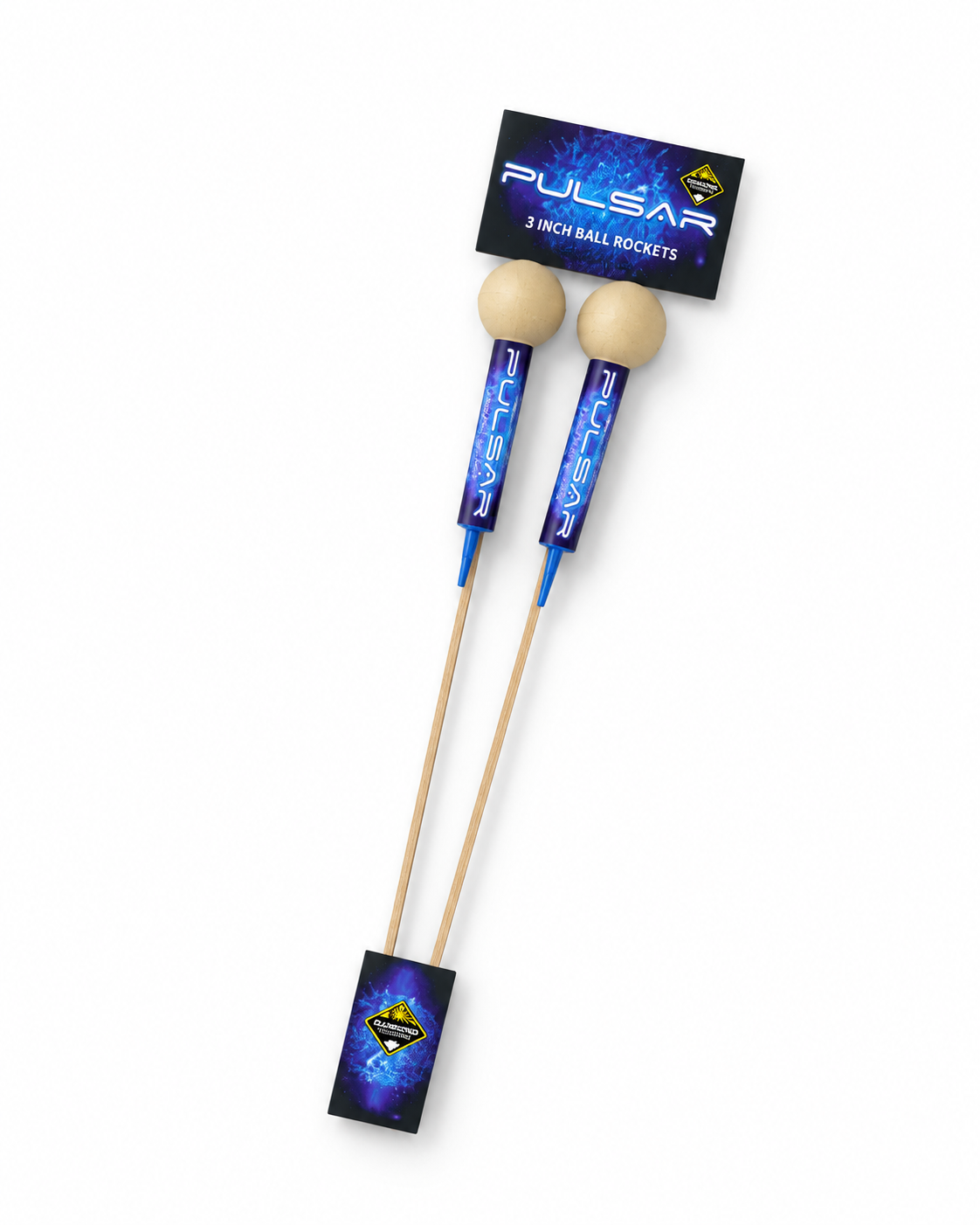 PULSAR Ball Rockets 2 Pack by Diamond Fireworks