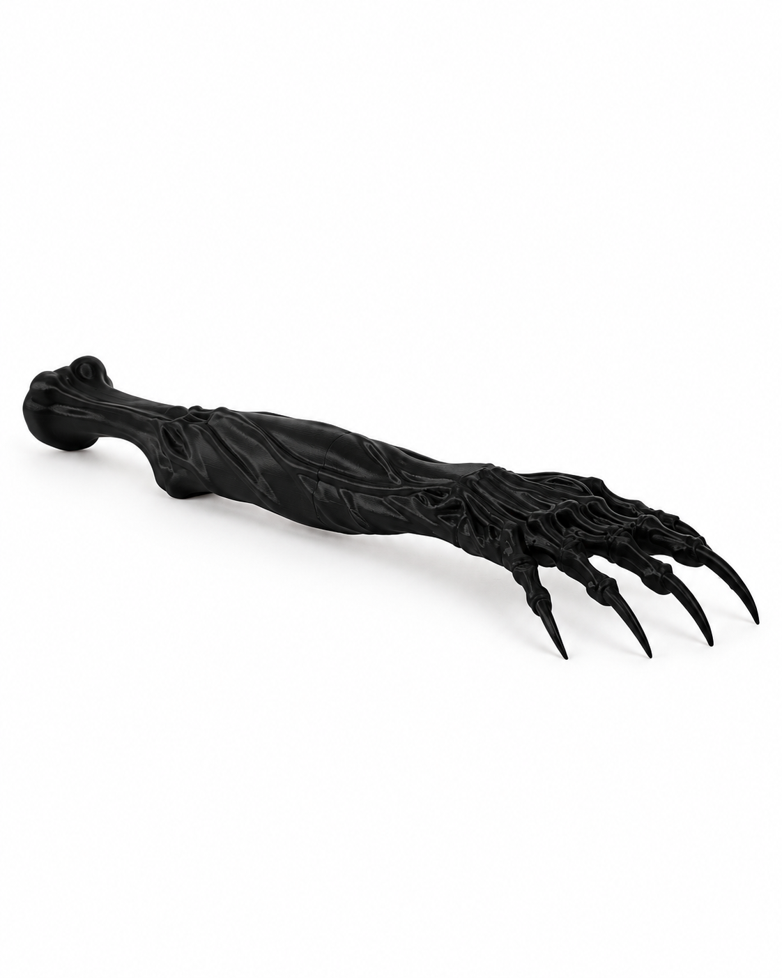 Black Monster Claw Arm – 3D Printed Halloween Decoration