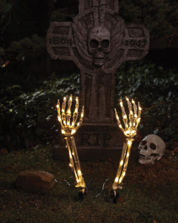 Light-Up Skeleton Arms Grave Breaker Set – 38cm