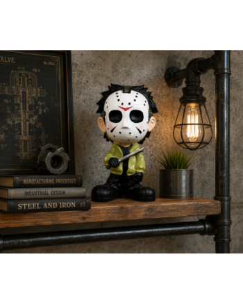 Big Head Masked Man Horror Figurine – 20cm